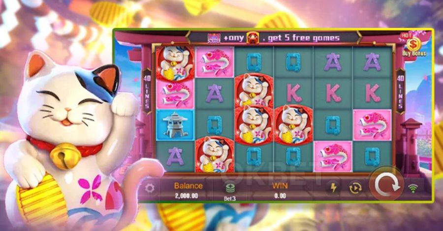 Tổng quan game quay hũ Neko Fortune